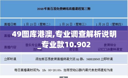 49图库港澳,专业调查解析说明_专业款10.902