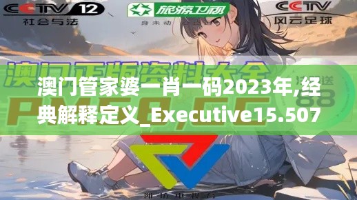 澳门管家婆一肖一码2023年,经典解释定义_Executive15.507