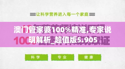 澳门管家婆100%精准,专家说明解析_超值版5.905