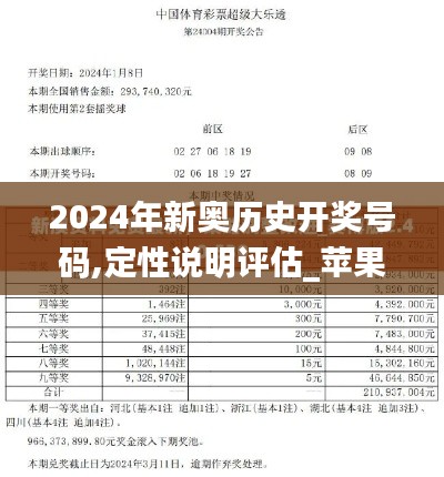 2024年新奥历史开奖号码,定性说明评估_苹果版5.300