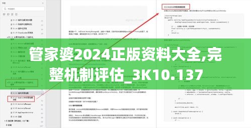 管家婆2024正版资料大全,完整机制评估_3K10.137